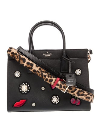 Kate Spade X Rodan & Fields Saffiano Leather Top Handle Bag