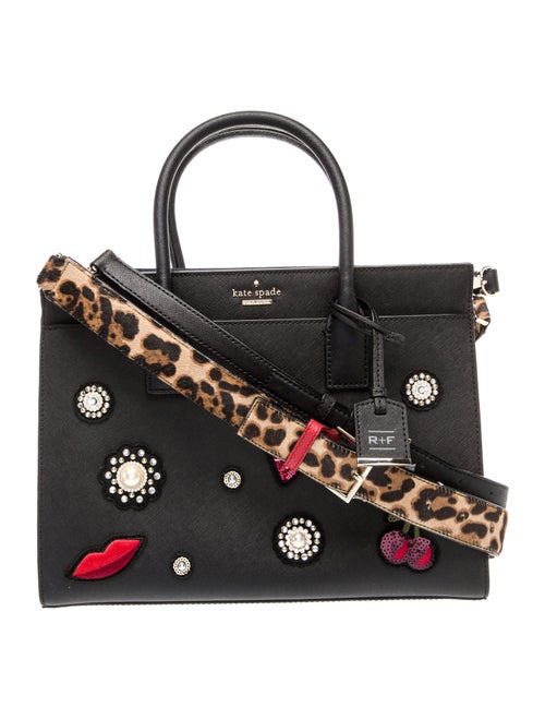 Kate Spade X Rodan & Fields Saffiano Leather Top Handle Bag