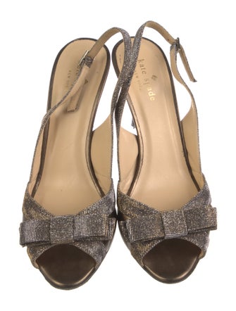 Kate Spade New York Bow Accents Slingback Sandals