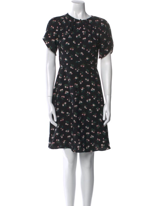 Kate Spade New York Floral Print Mini Dress