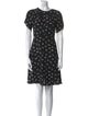 Kate Spade New York Floral Print Mini Dress