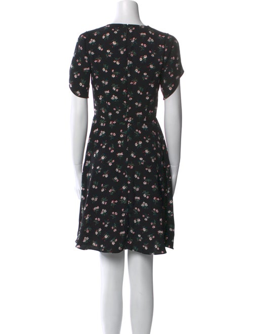 Kate Spade New York Floral Print Mini Dress