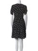 Kate Spade New York Floral Print Mini Dress