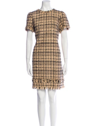 Kate Spade New York Tweed Pattern Mini Dress