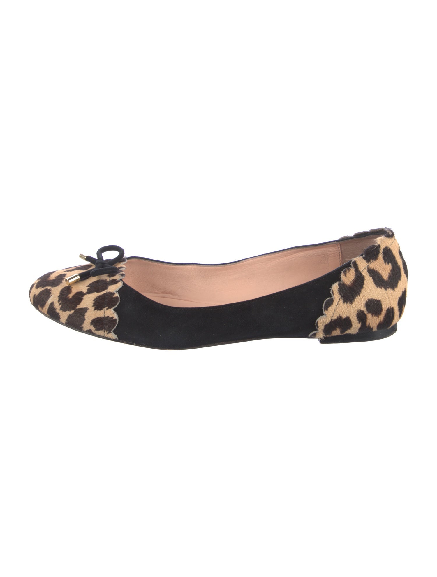 Kate Spade New York Suede Printed Ballet Flats