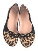 Kate Spade New York Suede Printed Ballet Flats