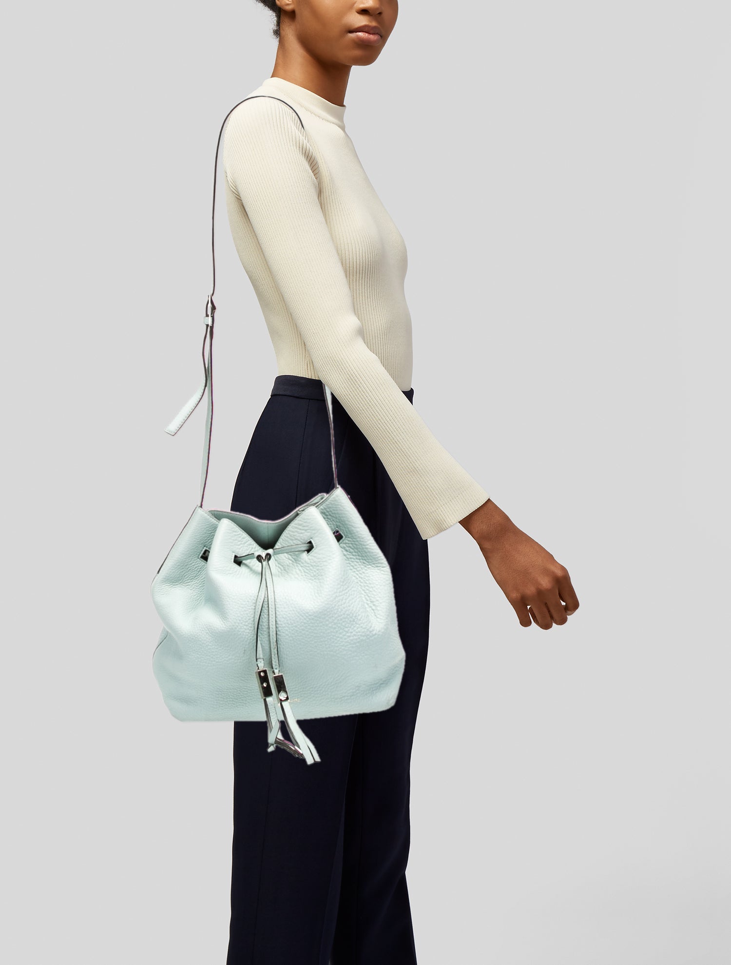 Kate Spade New York Leather Bucket Bag