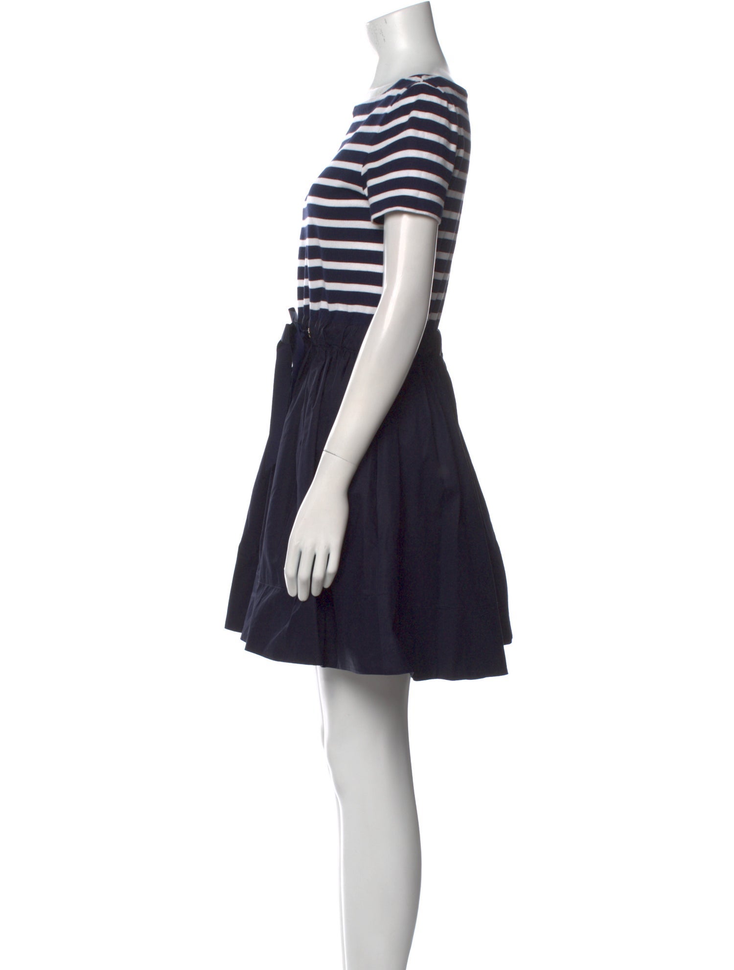 Kate Spade New York Bateau Neckline Mini Dress