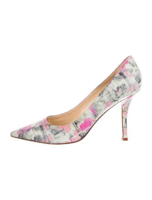 Kate Spade New York Leather Floral Print Pumps