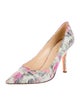 Kate Spade New York Leather Floral Print Pumps