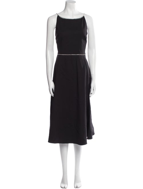 Kate Spade New York Scoop Neck Midi Length Dress