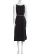 Kate Spade New York Scoop Neck Midi Length Dress