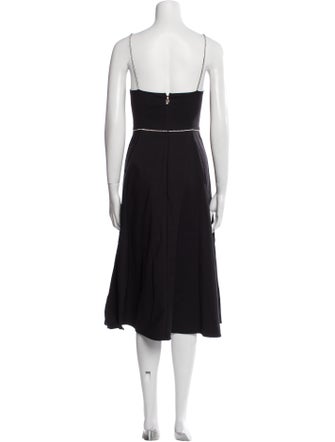 Kate Spade New York Scoop Neck Midi Length Dress