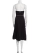 Kate Spade New York Scoop Neck Midi Length Dress