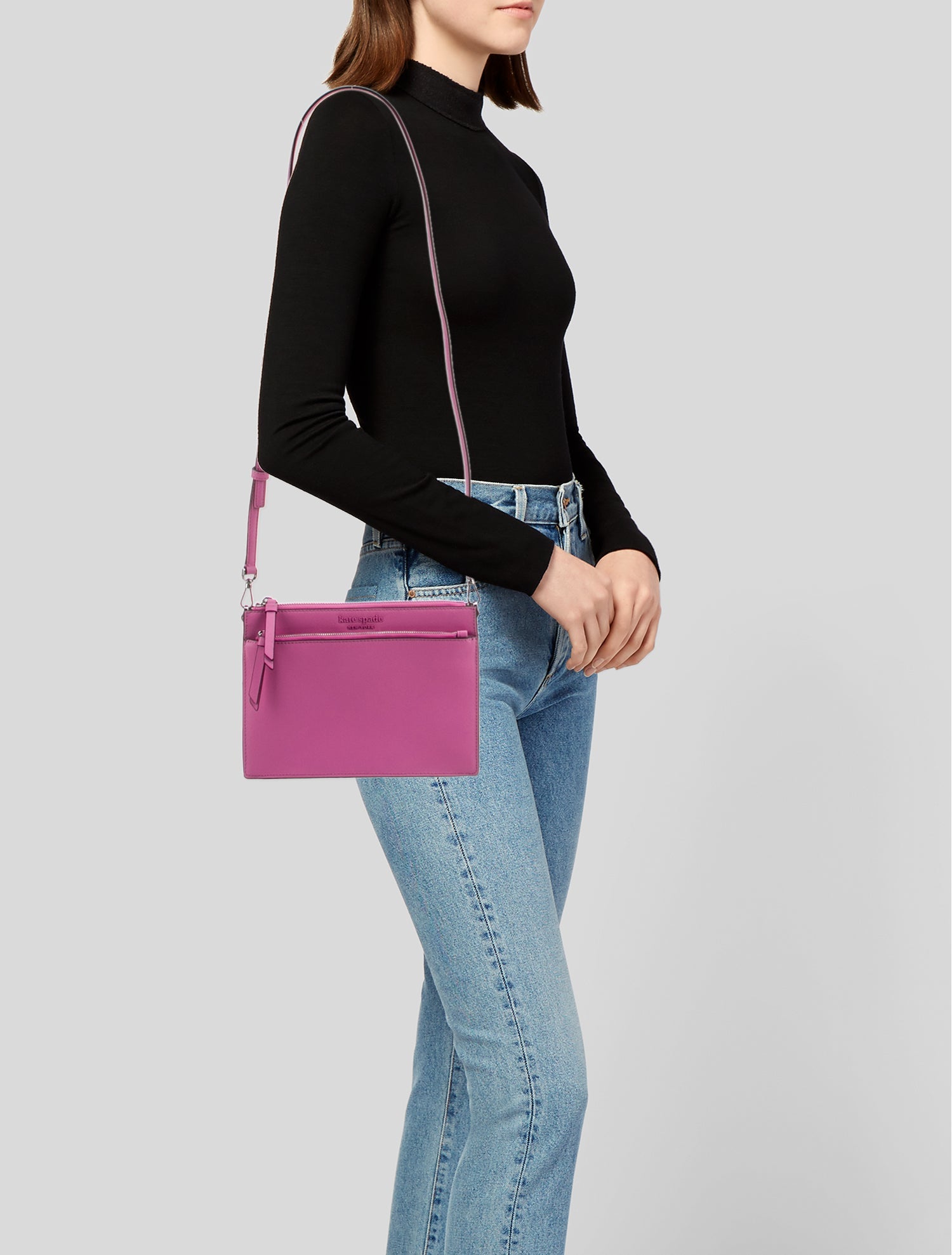 Kate Spade New York Saffiano Leather Crossbody Bag