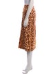 Kate Spade New York Animal Print Midi Length Skirt