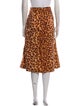 Kate Spade New York Animal Print Midi Length Skirt