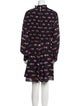 Kate Spade New York Floral Print Mini Dress
