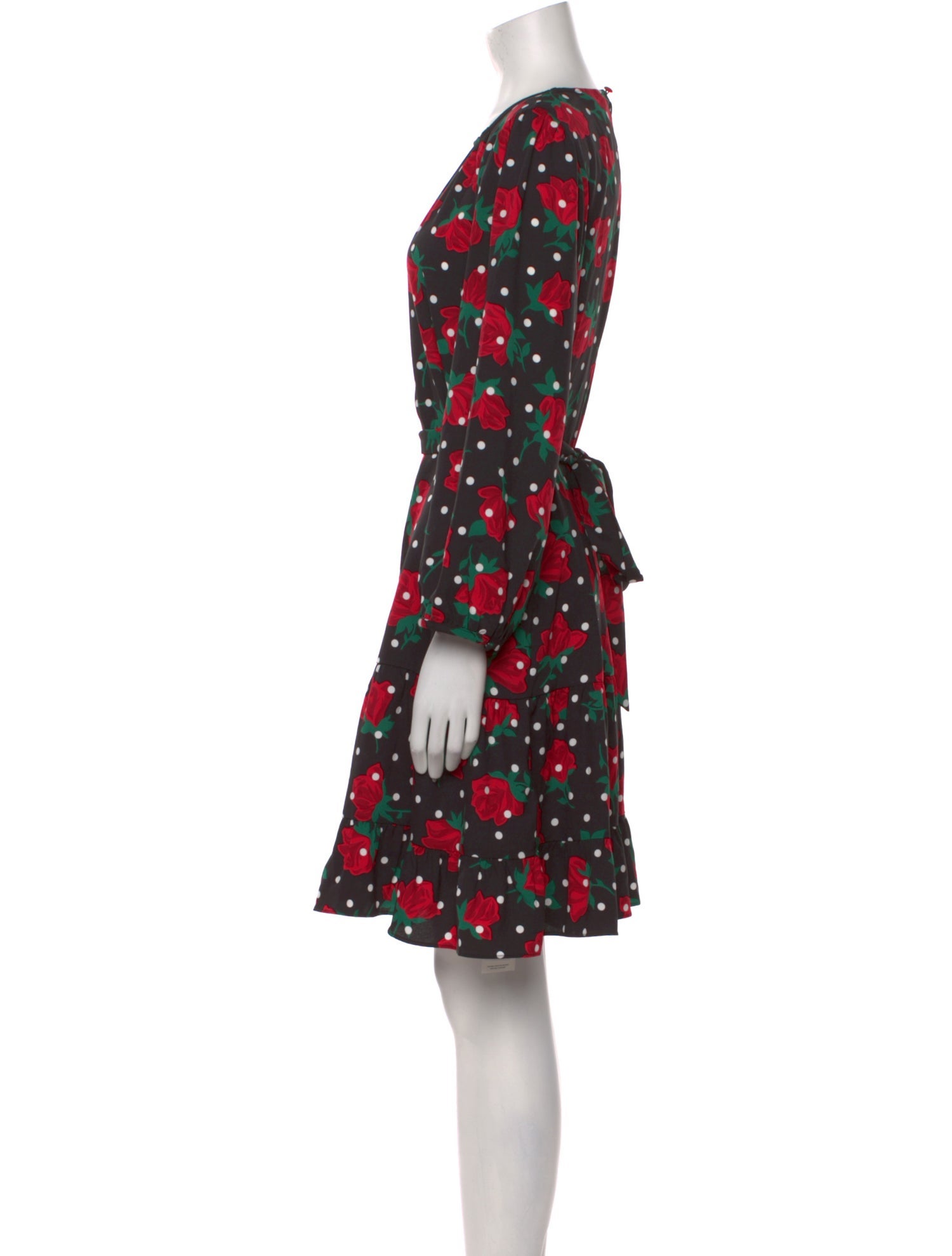 Kate Spade New York Polka Dot Print Knee-Length Dress