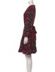 Kate Spade New York Polka Dot Print Knee-Length Dress