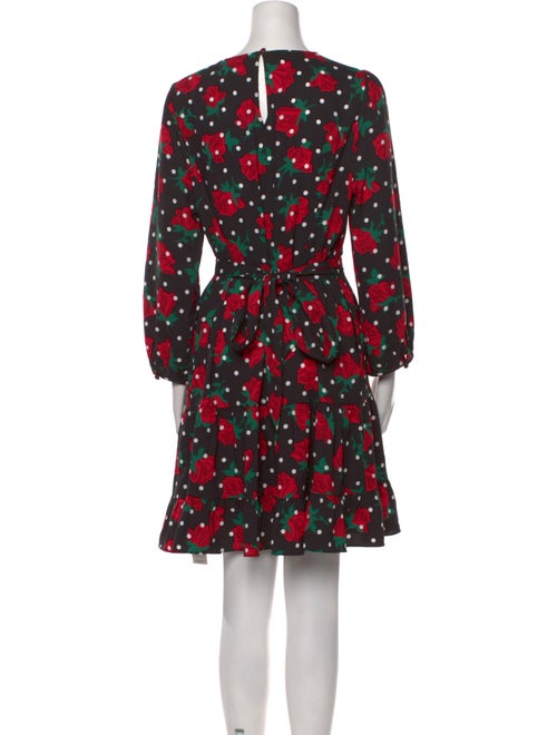 Kate Spade New York Polka Dot Print Knee-Length Dress