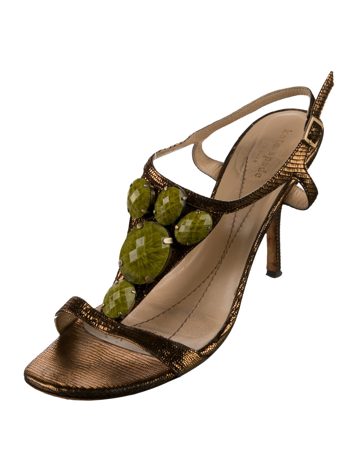 Kate Spade New York Leather Slingback Sandals