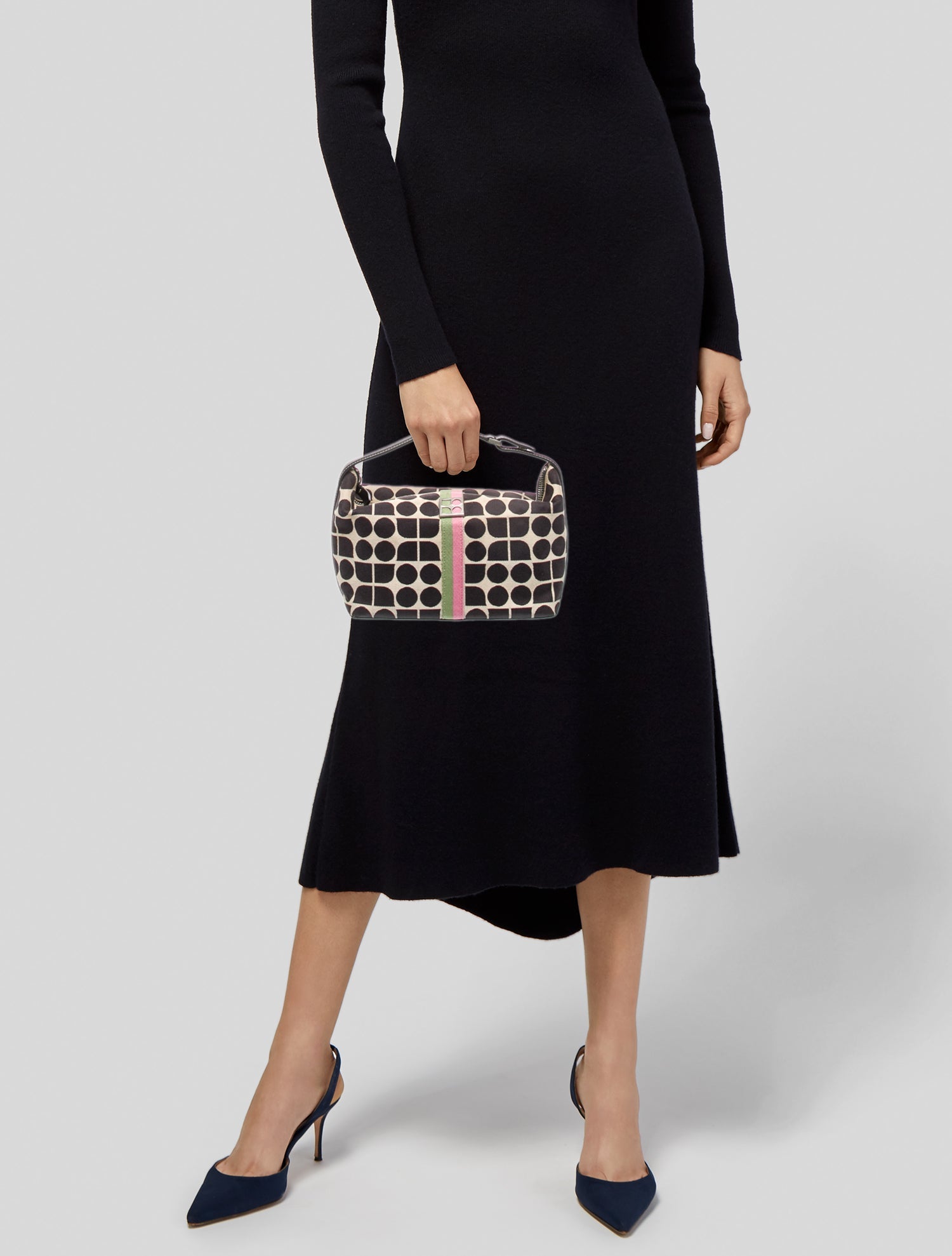 Kate Spade New York Canvas Top Handle Bag Vintage