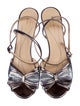 Kate Spade New York Leather Bow Accents Slingback Sandals