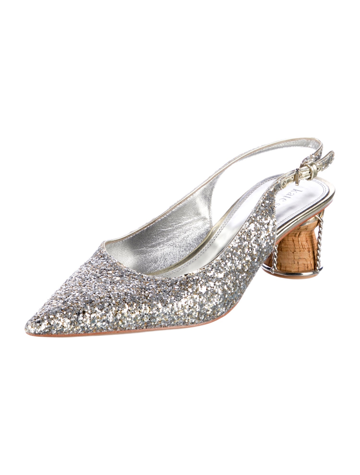 Kate Spade New York Glitter Glitter Accents Slingback Pumps