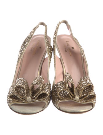Kate Spade New York Glitter Slingback Pumps