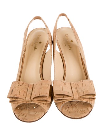 Kate Spade New York Bow Accents Slingback Pumps