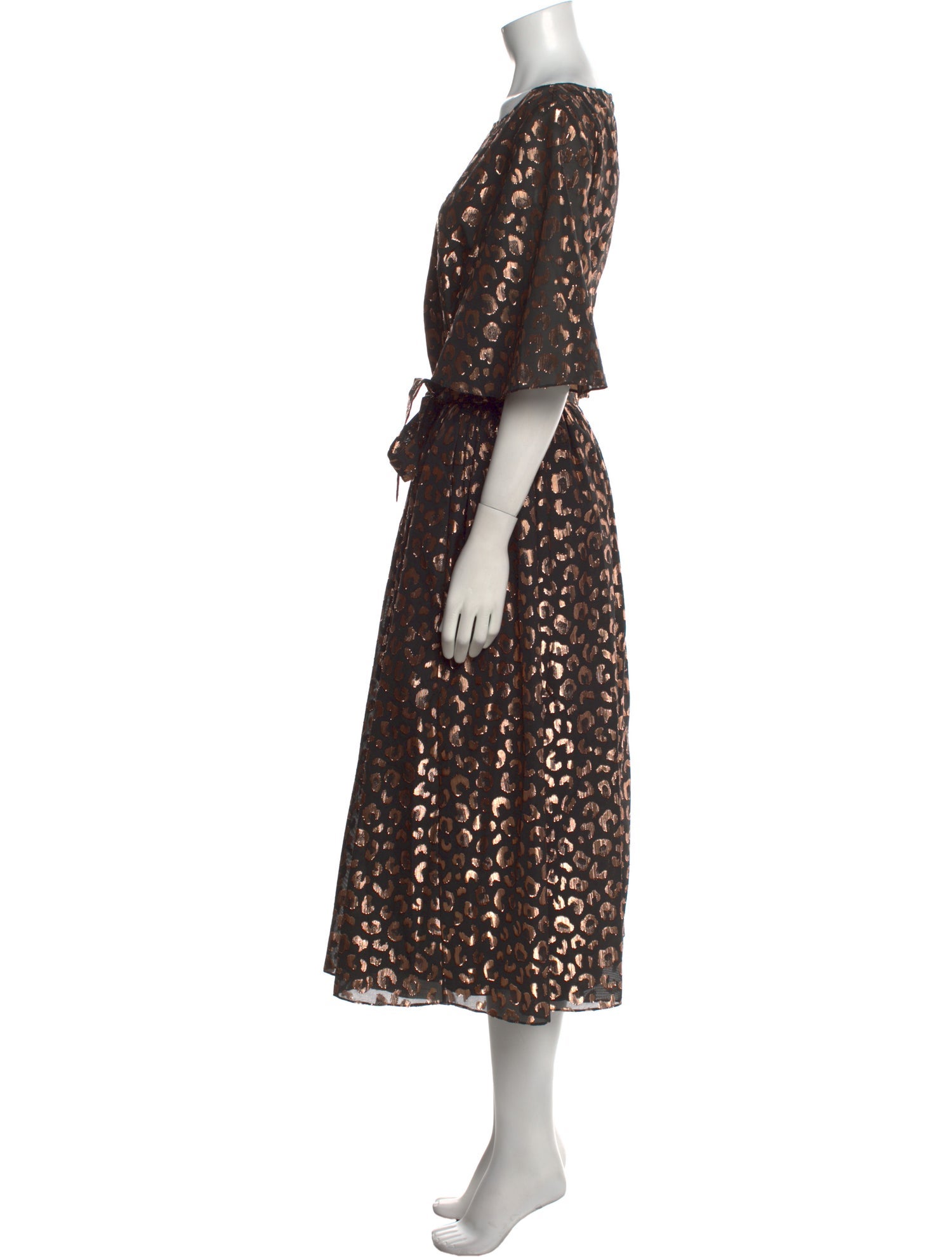 Kate Spade New York Printed Long Dress w/ Tags