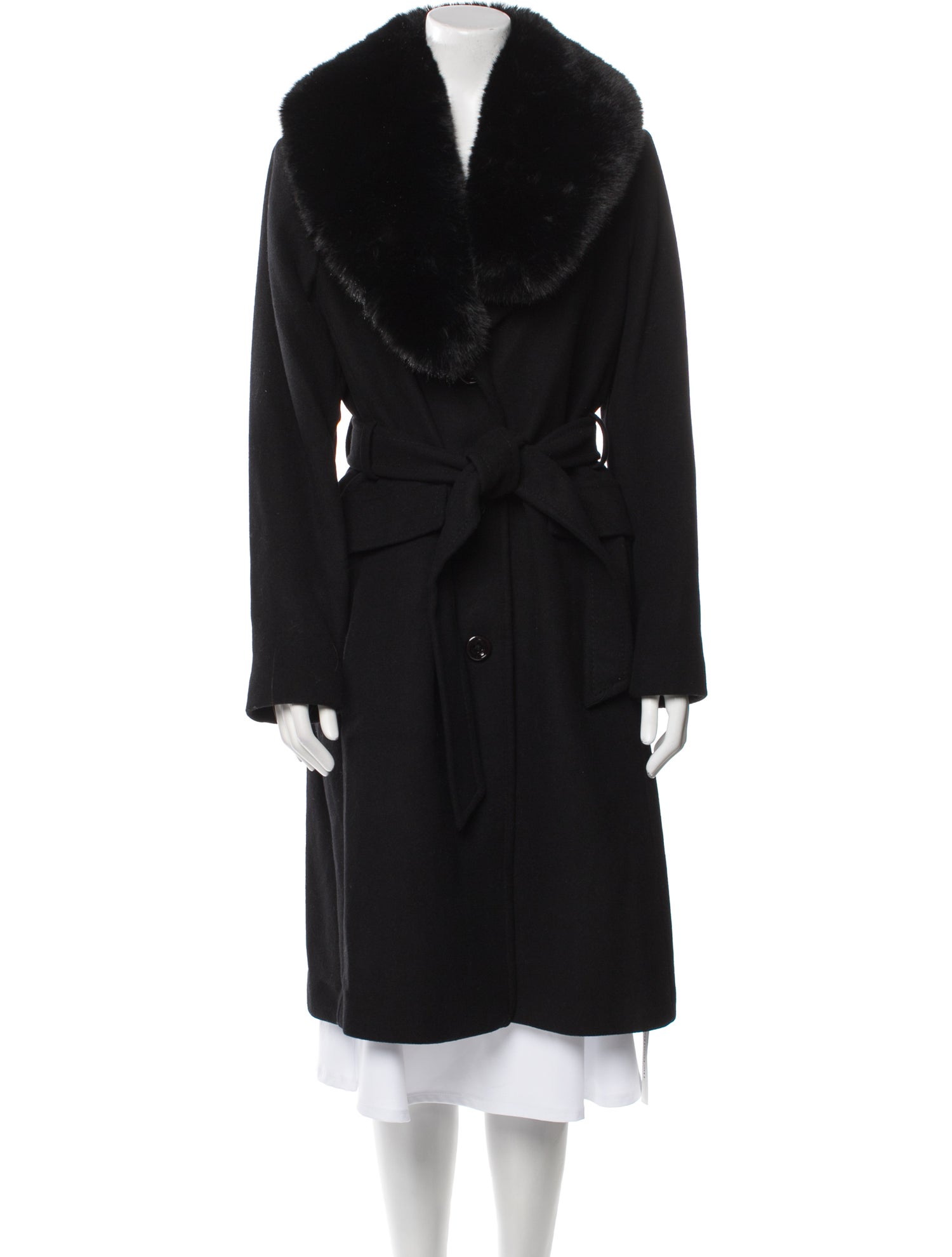 Kate Spade New York Wool Faux Fur Coat w/ Tags