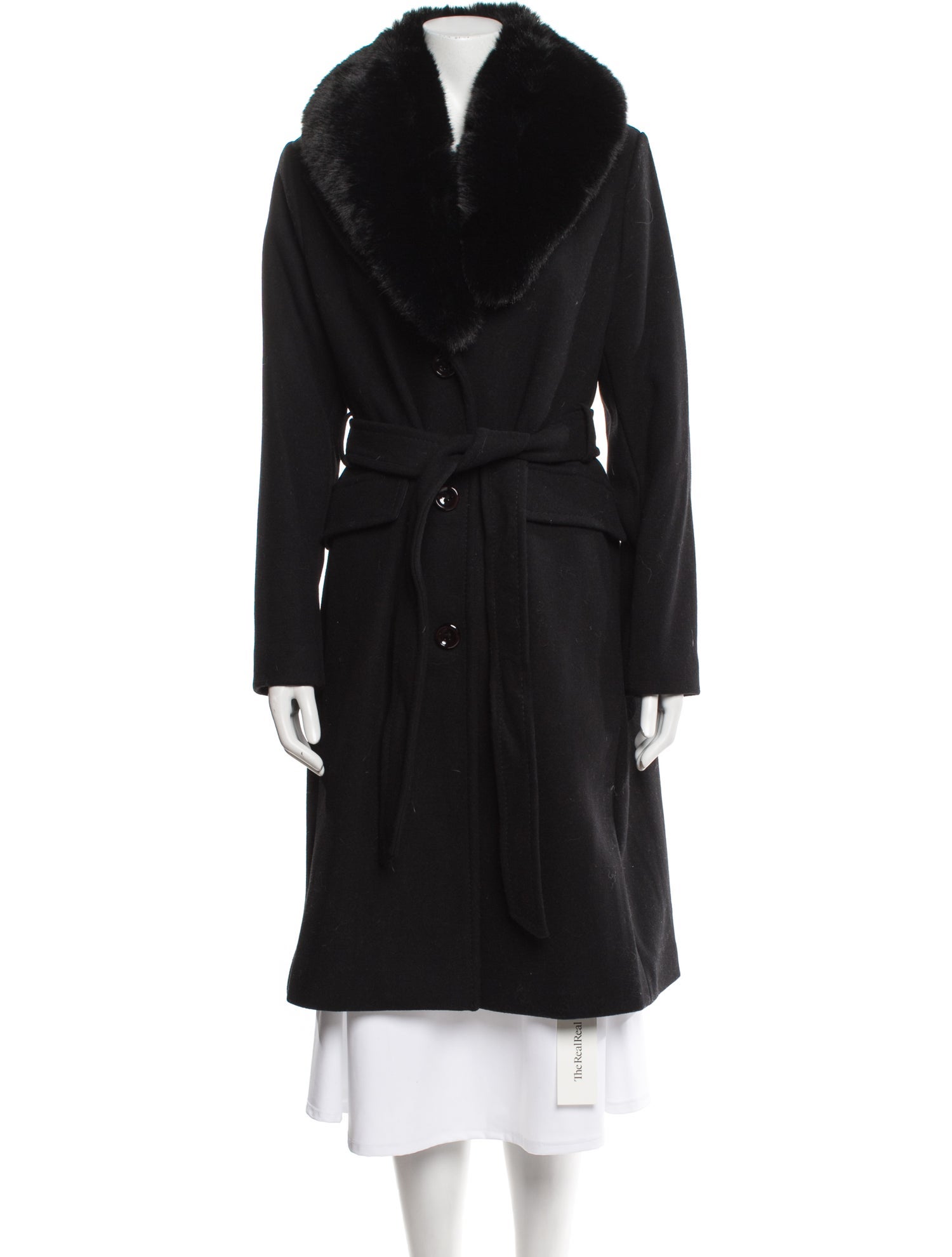 Kate Spade New York Faux Fur Coat w/ Tags