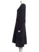 Kate Spade New York Wool Midi Length Dress