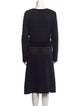 Kate Spade New York Wool Midi Length Dress