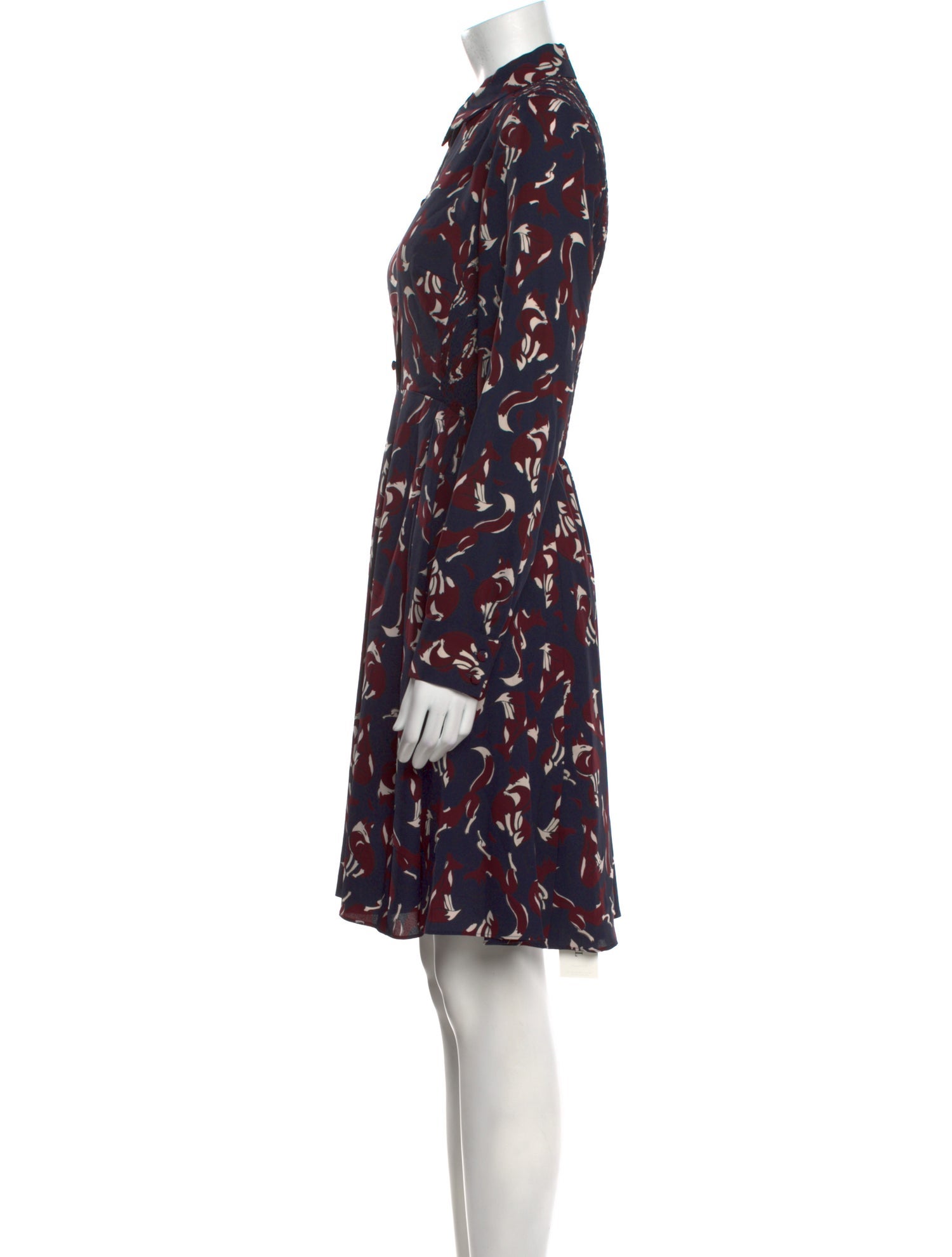 Kate Spade New York Printed Knee-Length Dress w/ Tags