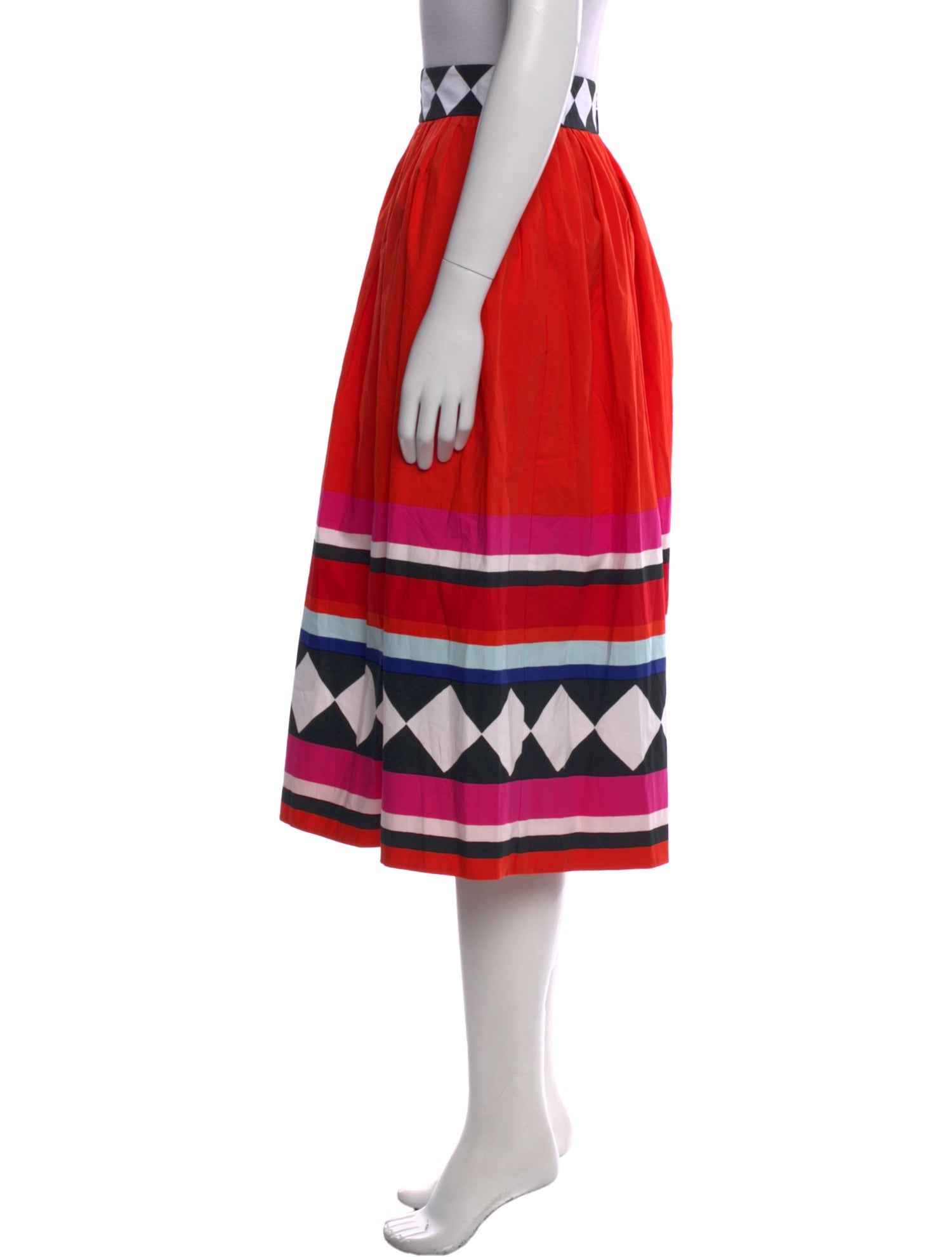 Kate Spade New York Striped Midi Length Skirt w/ Tags