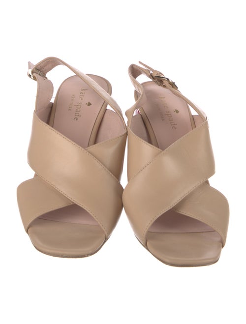 Kate Spade New York Leather Slingback Sandals