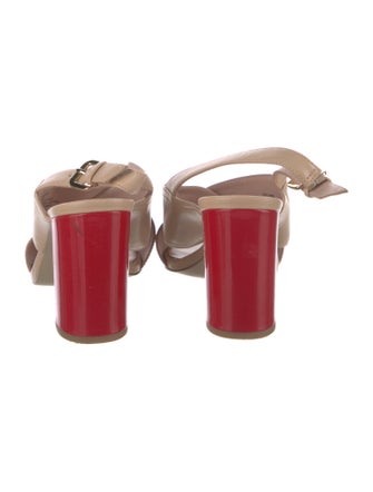 Kate Spade New York Leather Slingback Sandals