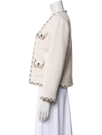 Kate Spade New York Tweed Pattern Evening Jacket