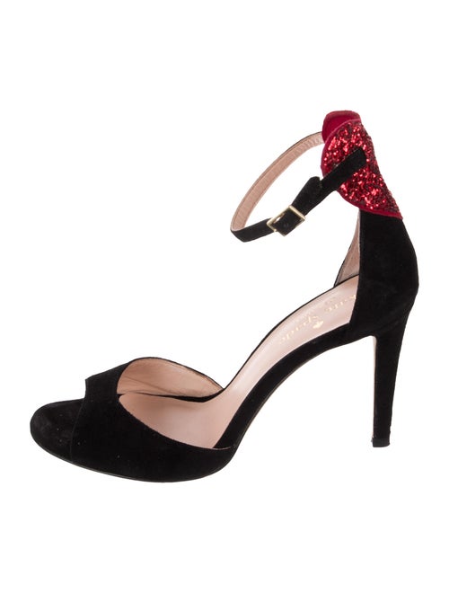 Kate Spade New York Suede Printed D'Orsay Pumps