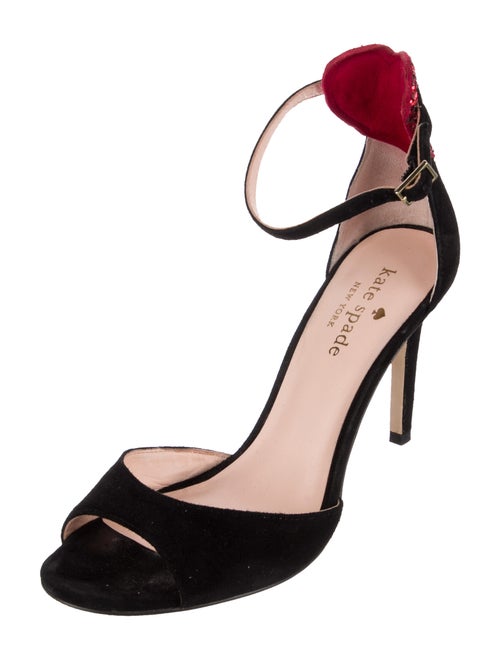 Kate Spade New York Suede Printed D'Orsay Pumps