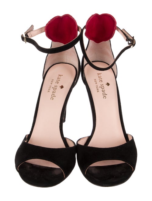 Kate Spade New York Suede Printed D'Orsay Pumps