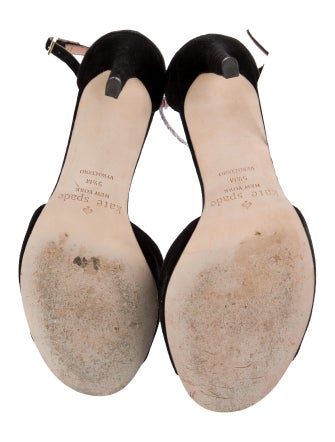 Kate Spade New York Suede Printed D'Orsay Pumps