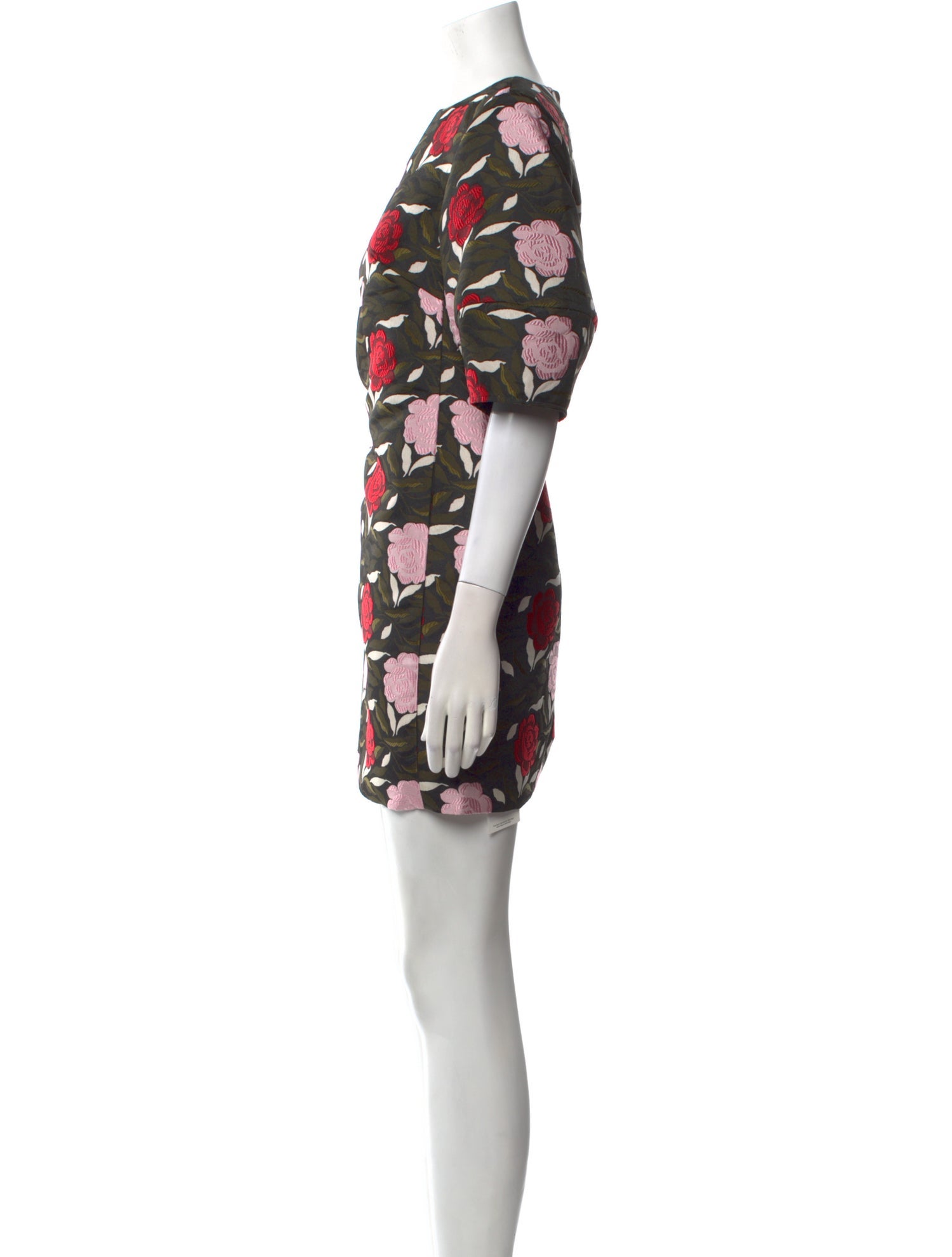 Kate Spade New York Floral Print Mini Dress