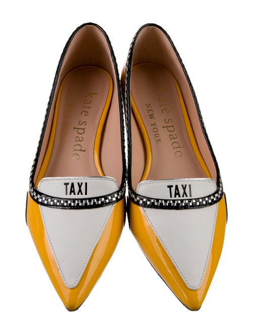 Kate Spade New York Patent Leather Printed Mules