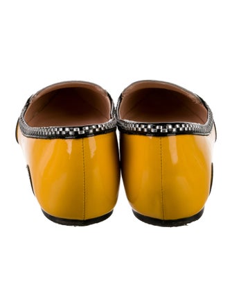 Kate Spade New York Patent Leather Printed Mules