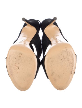 Kate Spade New York Suede Cutout Accent Slingback Sandals