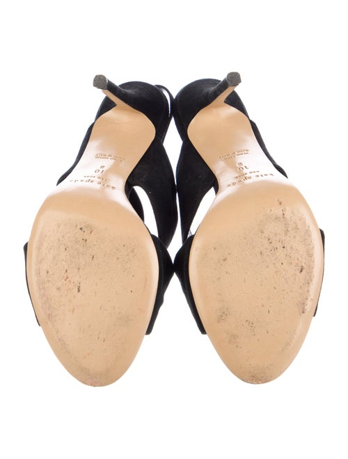 Kate Spade New York Suede Cutout Accent Slingback Sandals